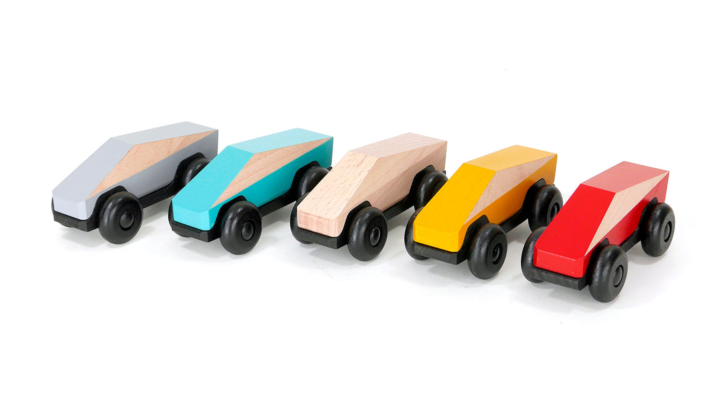 49710 Cestovné auto budúcnosti - prírodná farba dreva