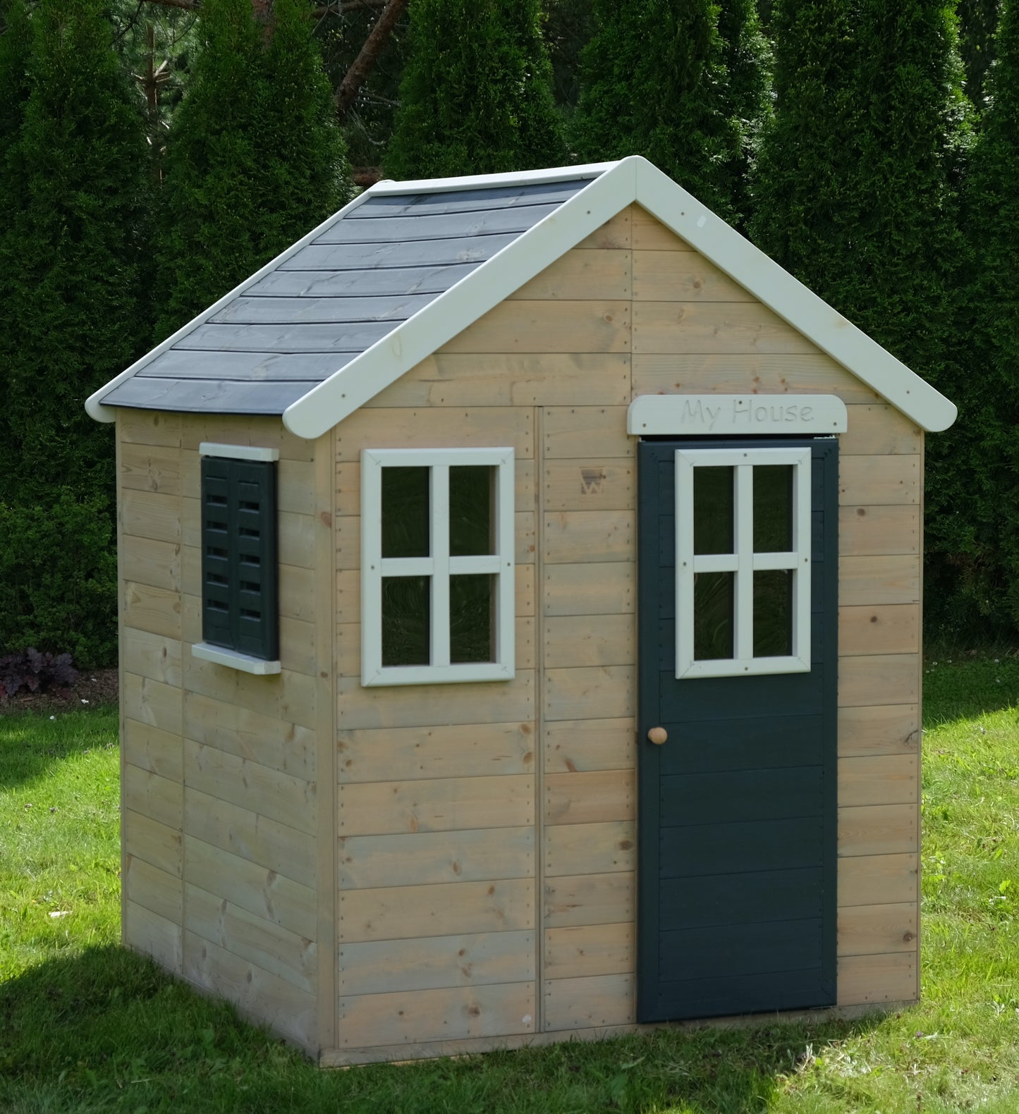 M18G Garden playhouse - gray - My Lodge