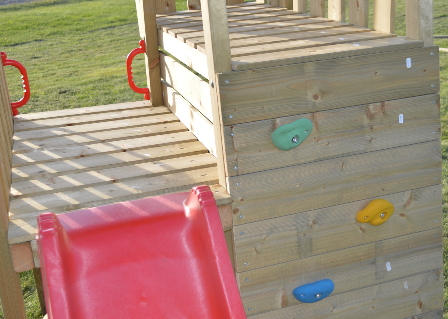 J4 Junior garden playground with slide and swing
