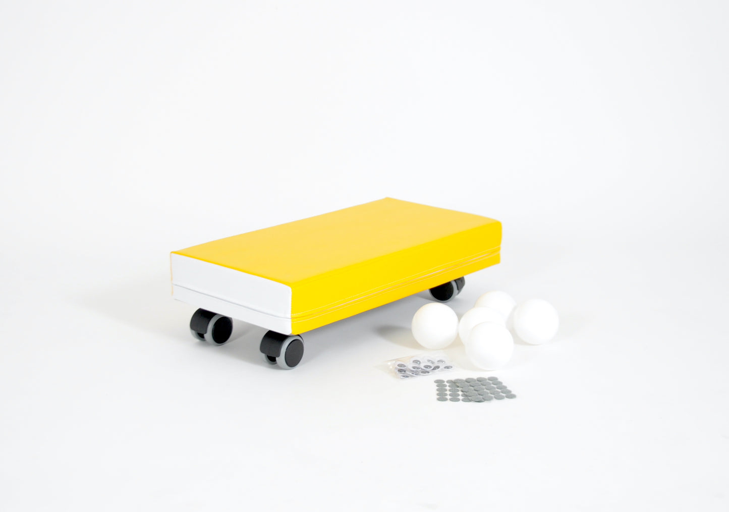 Soft rolling toy - Little Surfer Tiny - yellow