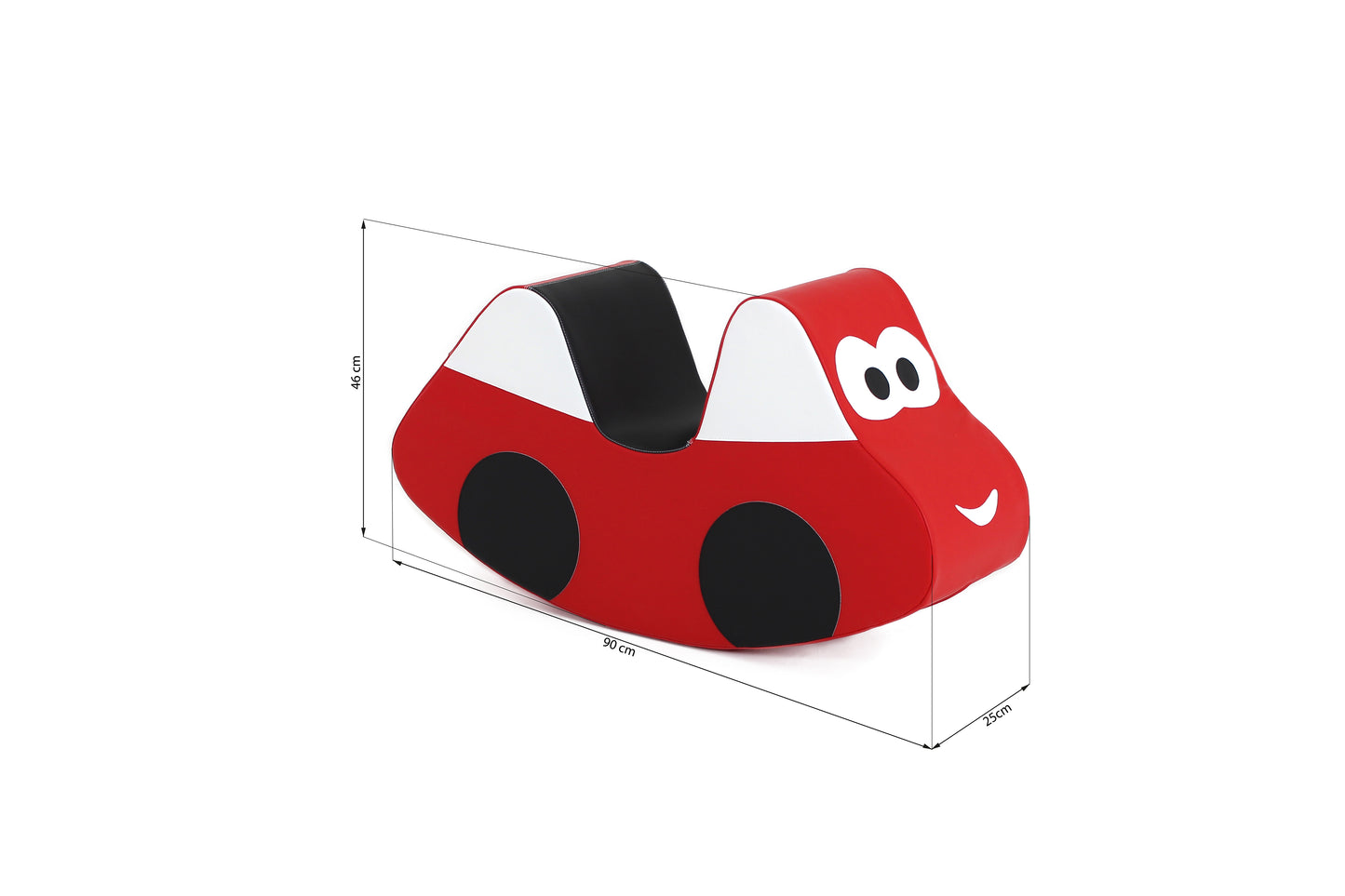 Soft Play Ride on Toy Car (#4, red)