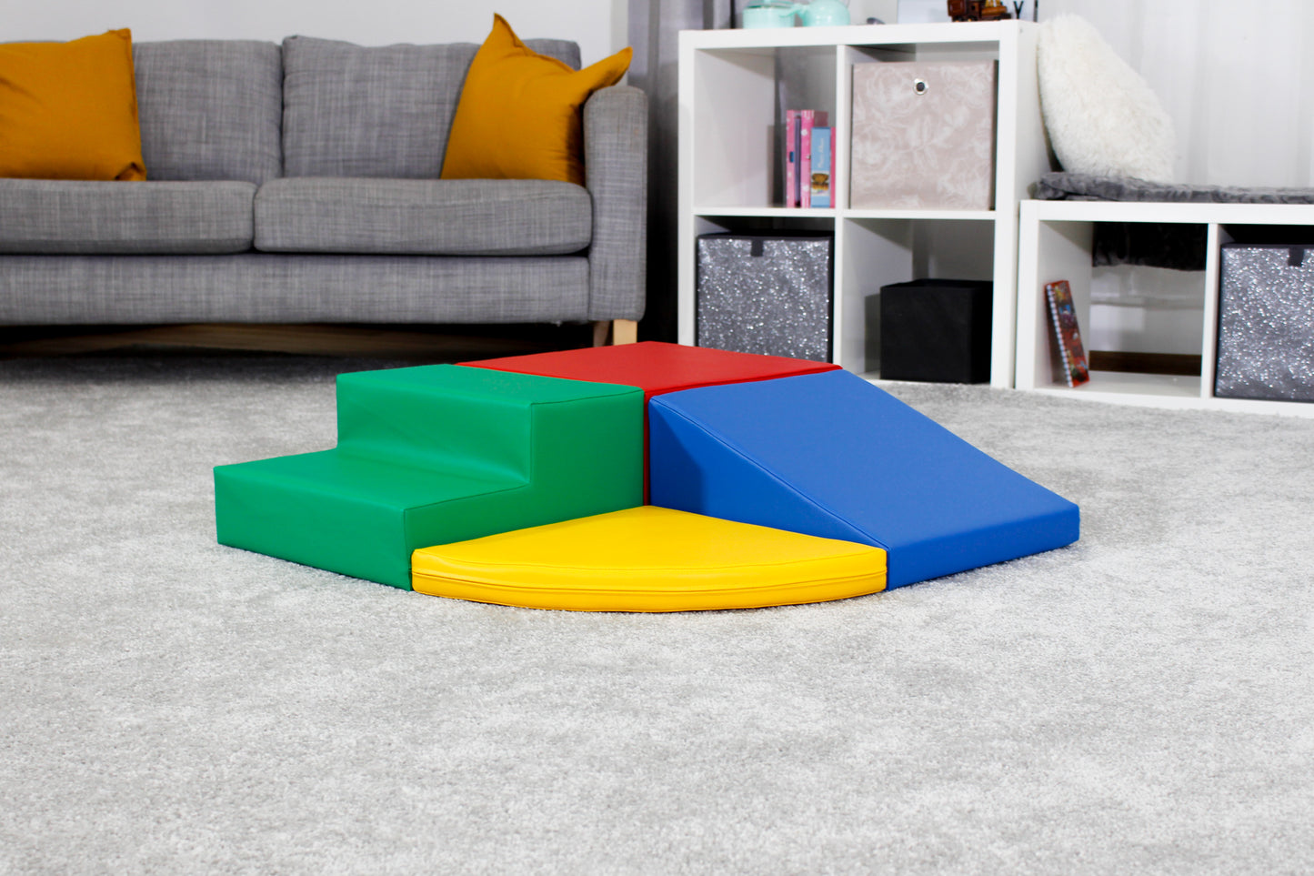 Soft Play Set - Corner Crawler (#16_1, bright colours)