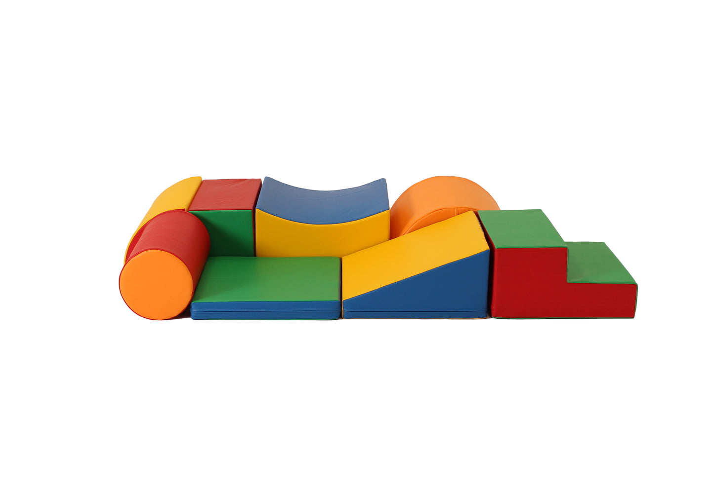IGLU soft tvary lezecká a stavebnica #33_1 (8 kusov, svetlé farby)