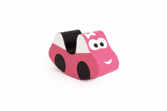 Soft Play Ride on Toy - Car (#3, pink)