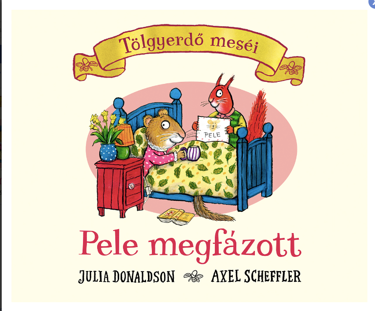 Pele je prechladnutý - Julia Donaldson 